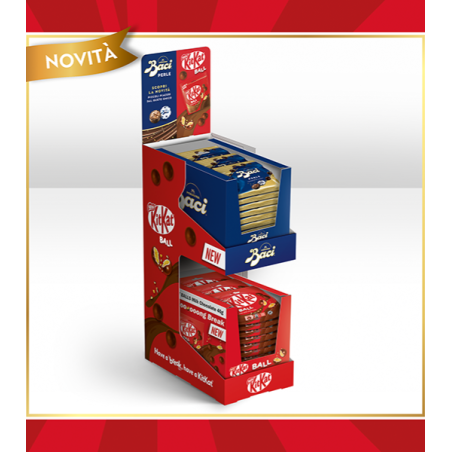 Expo Duetto KitKat Balls e Perle Baci 48pz