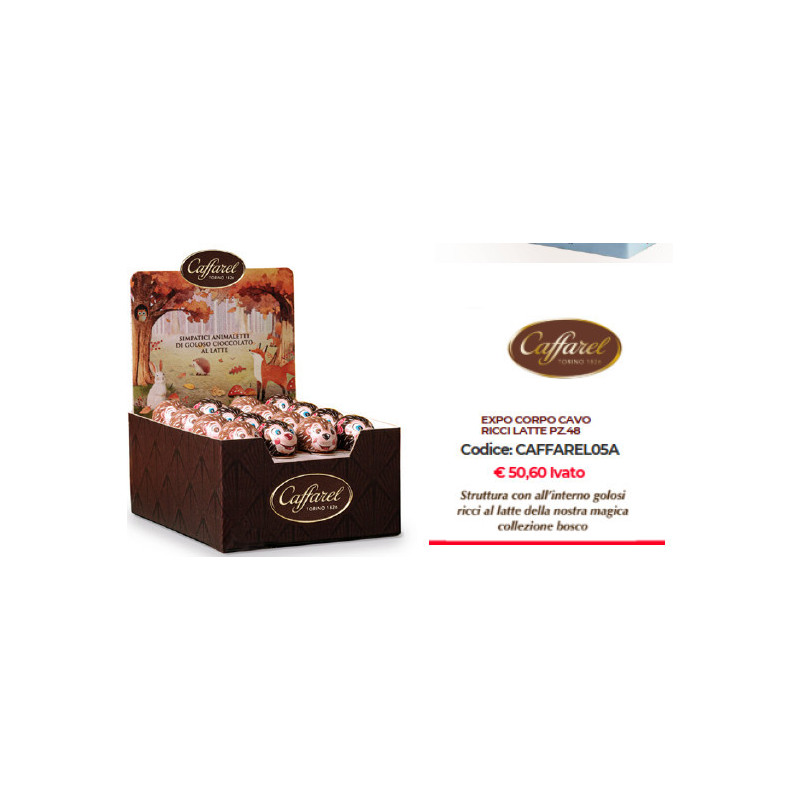Expo Caffarel Ricci di Latte x 48pz