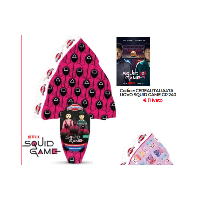 Uovo Squid Game da 240gr
