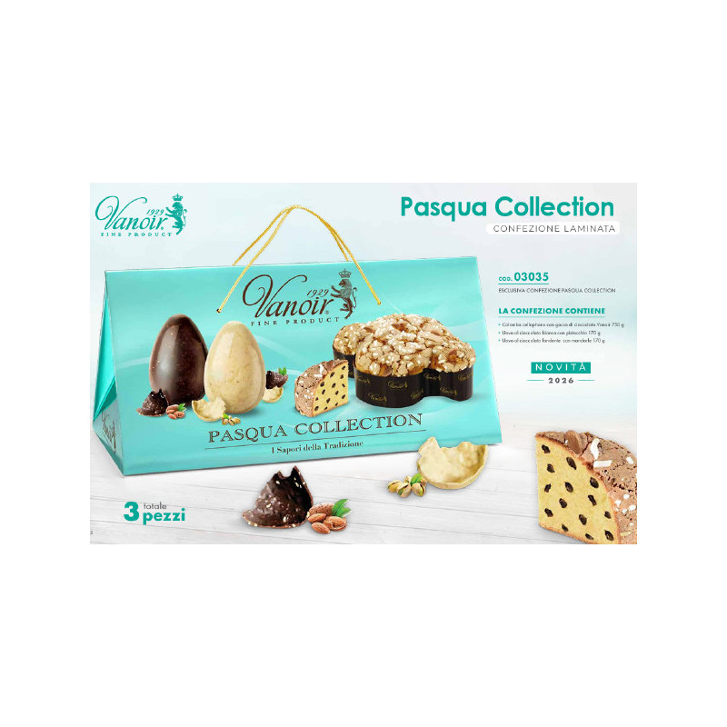 Pasqua Collection 1 colomba + 2 uova Vanoir